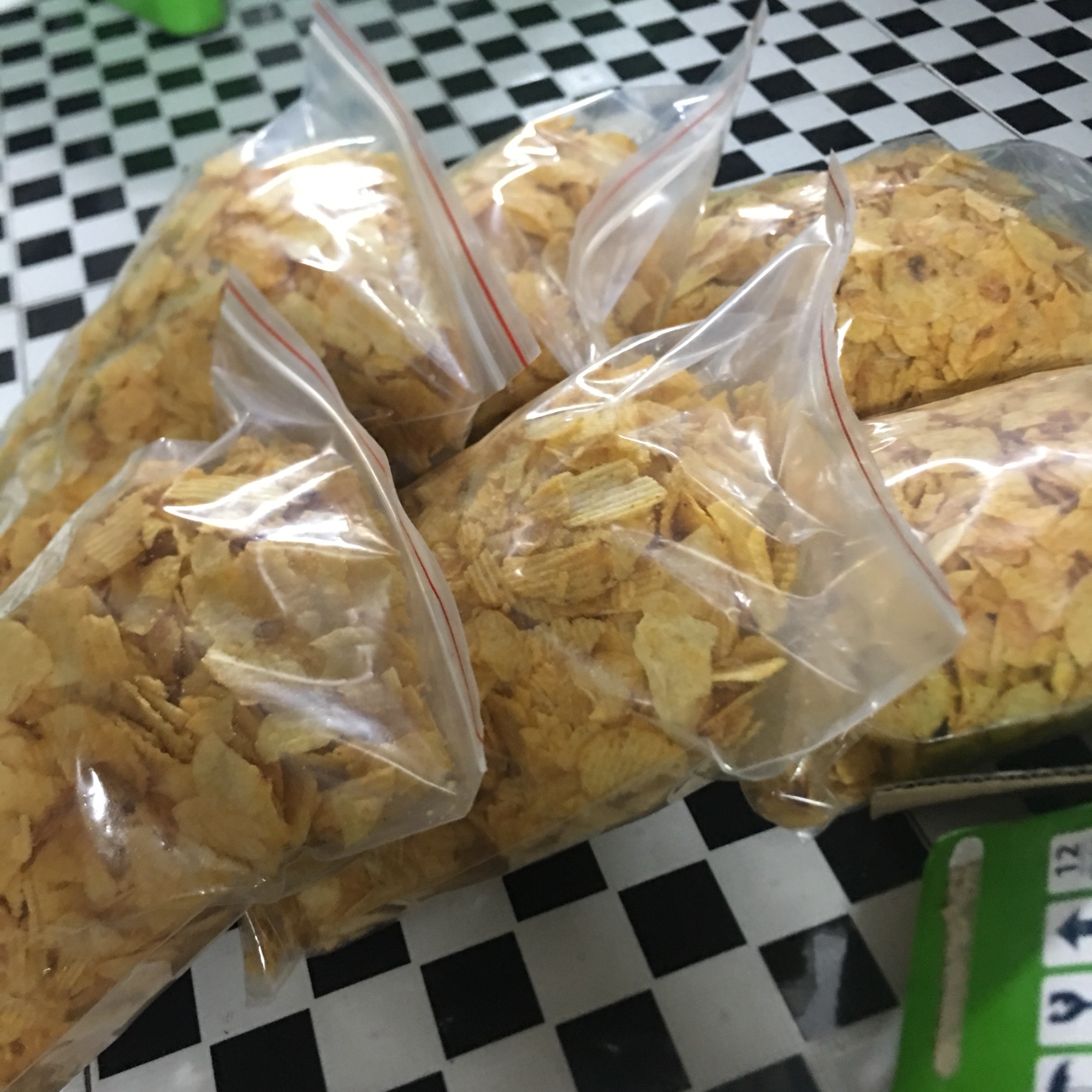 1kg bim bim snack khoai tây vỡ