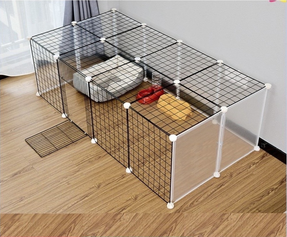 Lưới Sắt sơn tĩnh điện lắp ghép chuồng thú cưng