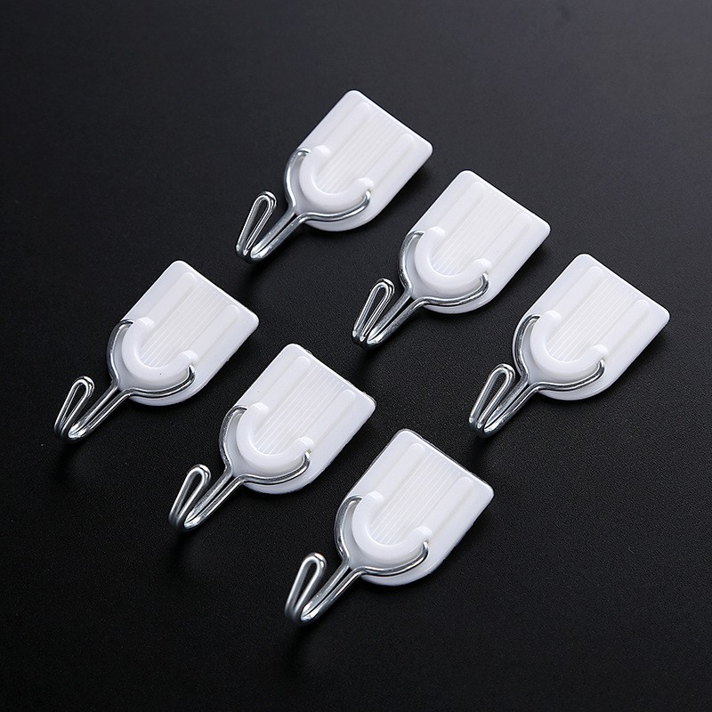 Vỉ 6 móc treo dán tường tiện dụng