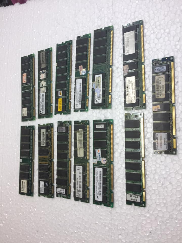 Ram SDRam Máy tính để bàn 512Mb PC 100 PC 133