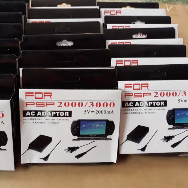 Sạc psp 1000,2000,3000 chính hãng