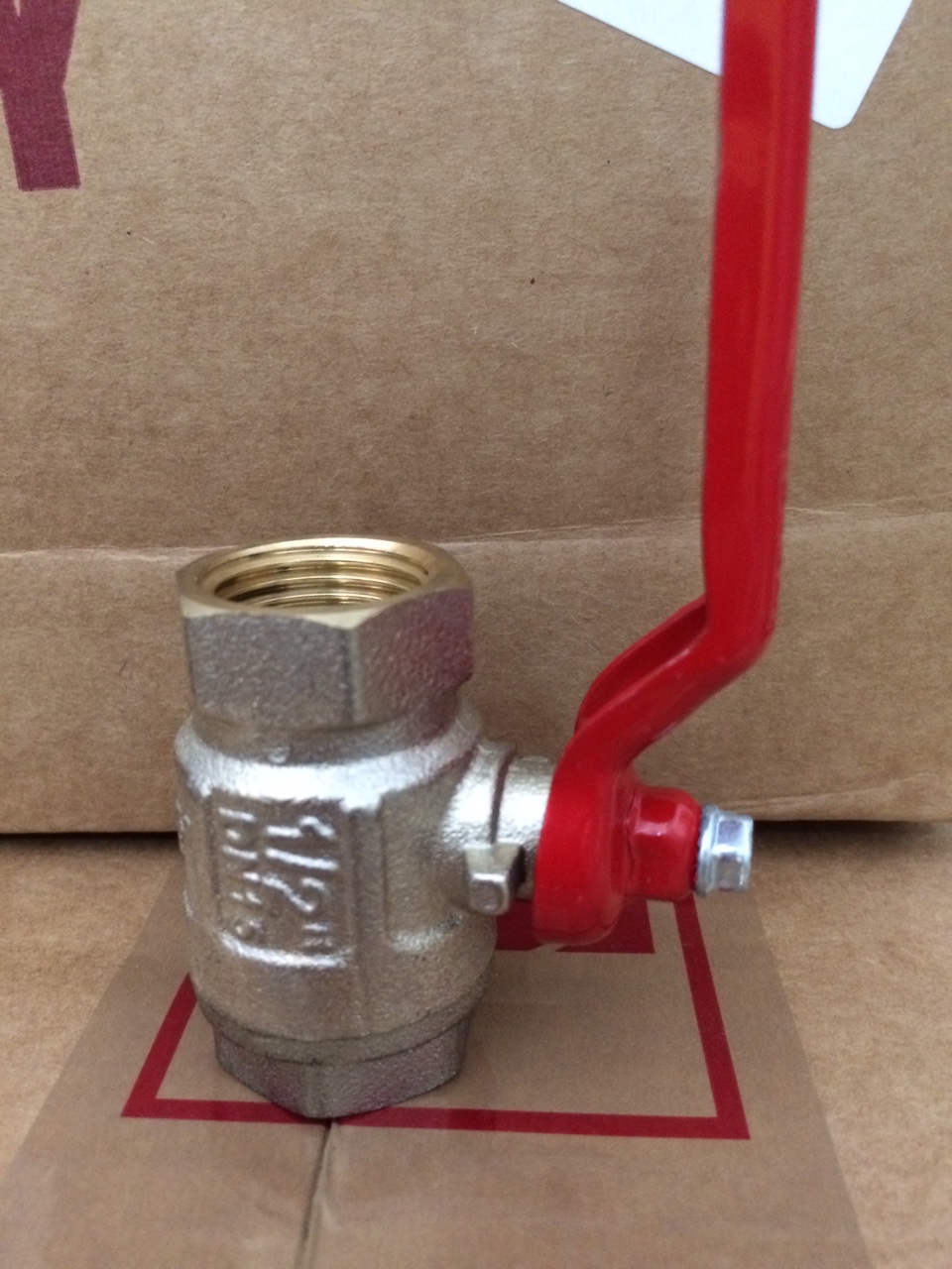 Van bi đồng ren art.090 Italy phi 13 phi 17 phi 21 áp lực 50kg