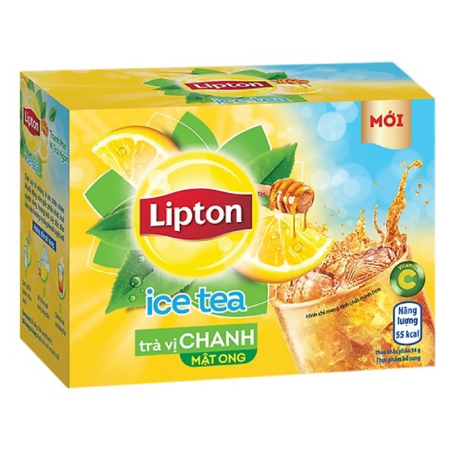 Trà Lipton Ice Tea Hòa Tan (Hộp 16 Gói X 14G)