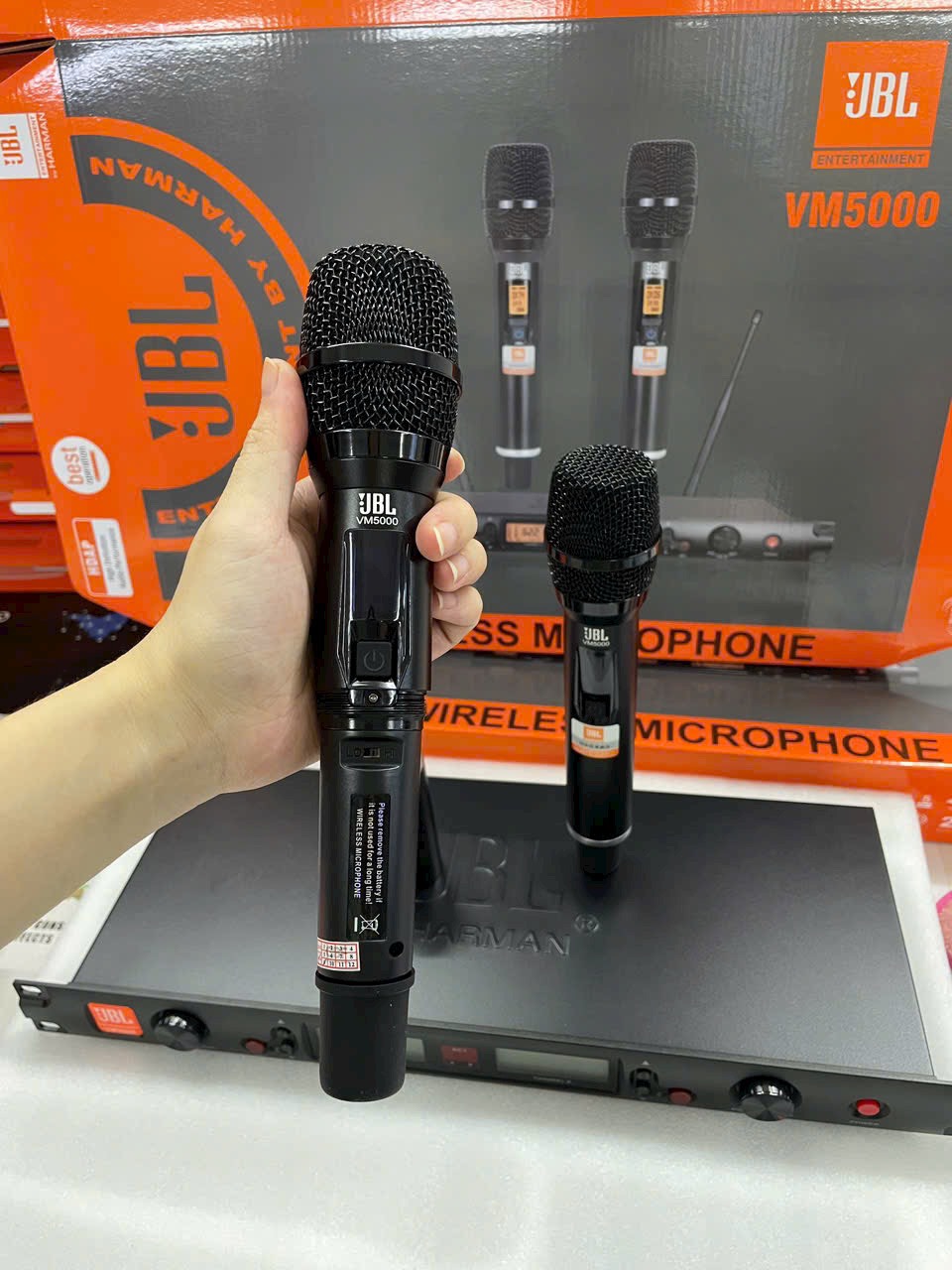 MIC JBL VM5000, MICRO KHÔNG DÂY JBL VM 500
