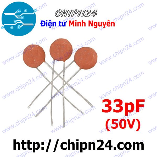 Tụ gốm 33pf 50v