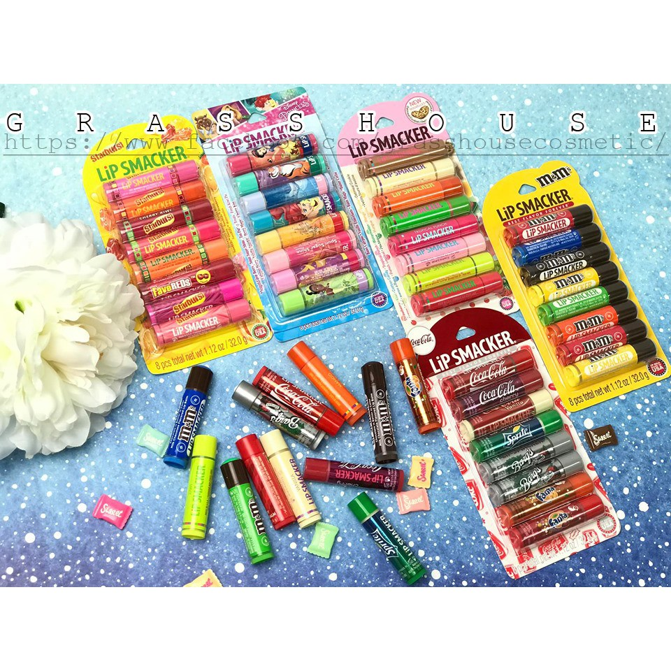 ( BILL US) SON DƯỠNG MÔI LIP SMACKER KẸO M&M ( KHÔNG PHẢI HÀNG NỘI ĐỊA TRUNG )