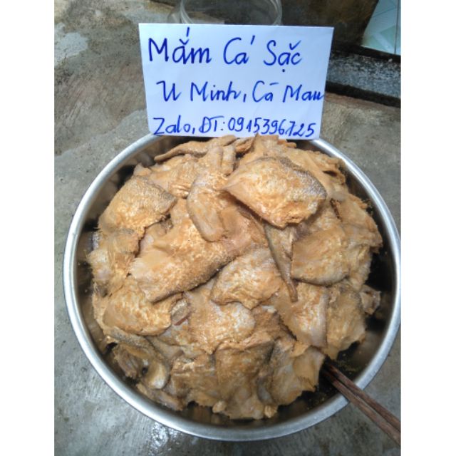 0.5KG MẮM CÁ SẶC ĐỒNG RỪNG U MINH CÀ MAU (HỦ/0.5KG)