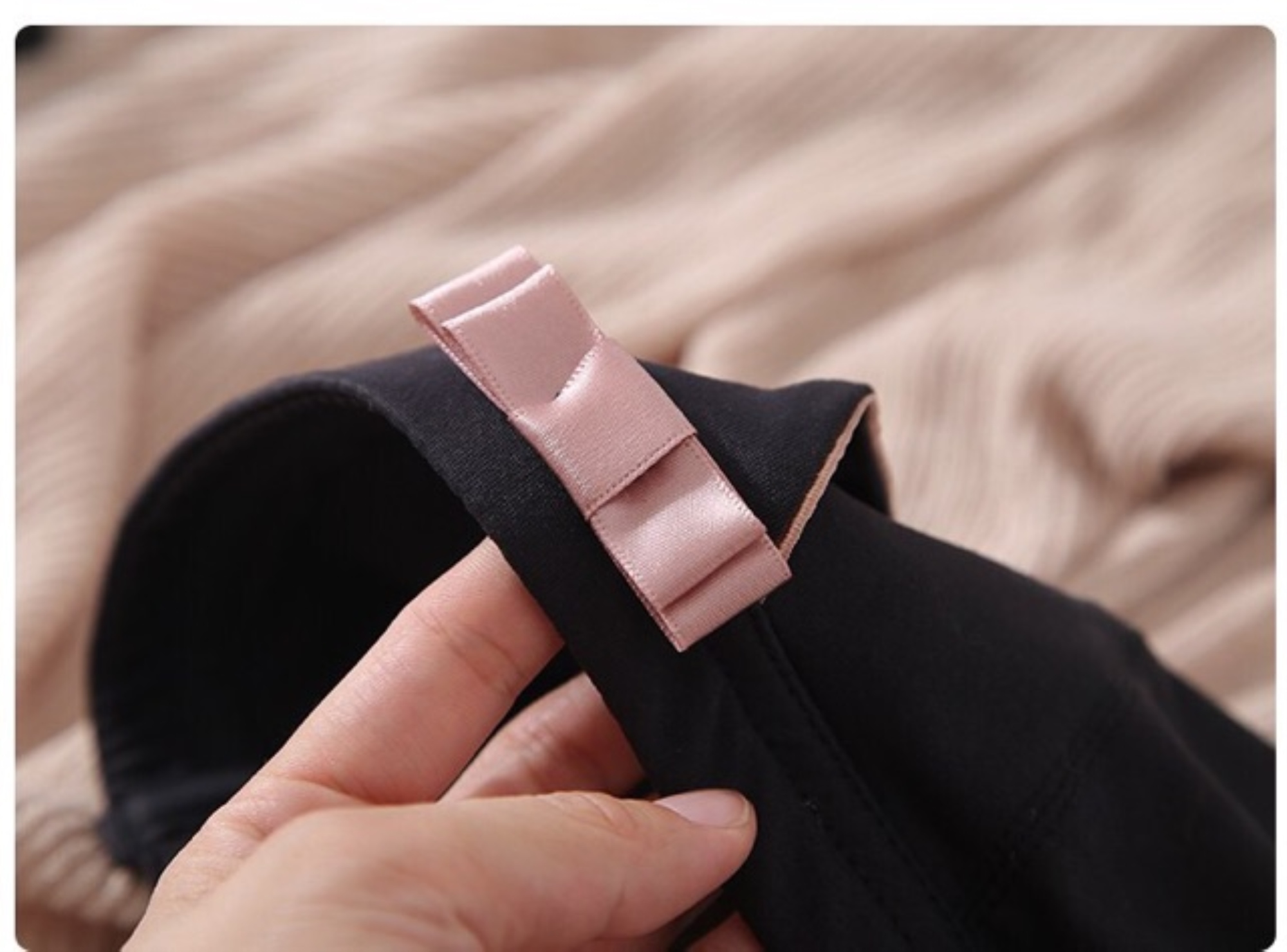 ♝❂  Bralette Nơ Cotton Mịn Dây Chéo Sau B046