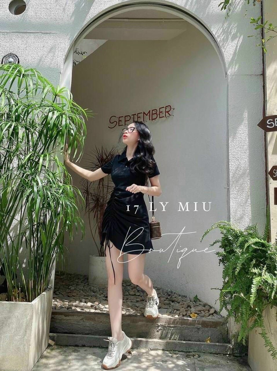 Đầm Váy PoLo Rút Dây Eo Đầm Nữ Cổ Sơ Mi Ngắn Tay Dáng Chữ A Chất Thun Cotton Co Giãn
