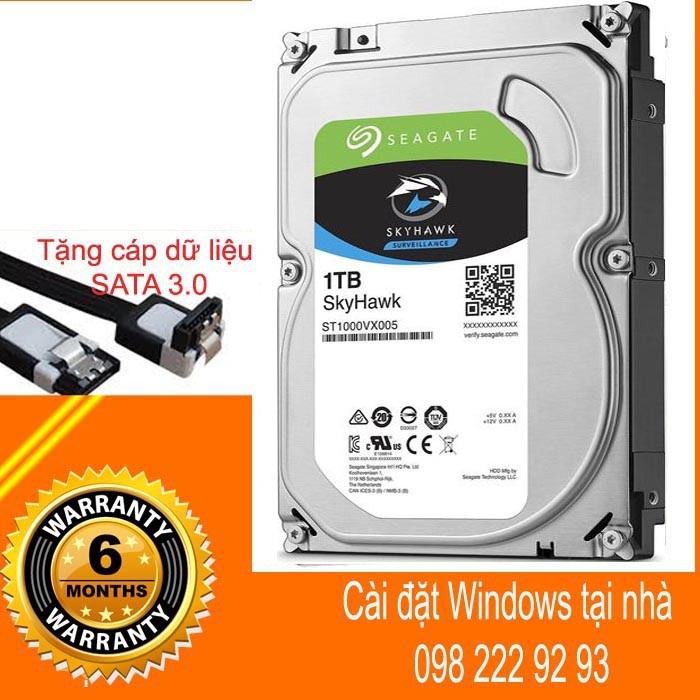 Ổ CỨNG 1TB SEAGATE DESKTOP SKYHAWK