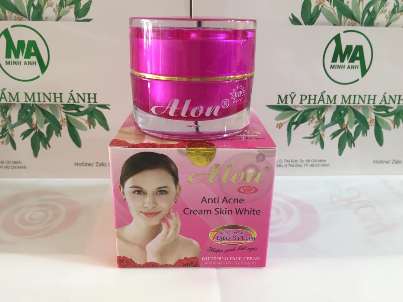 Kem Alon thâm mụn, trắng da 15g