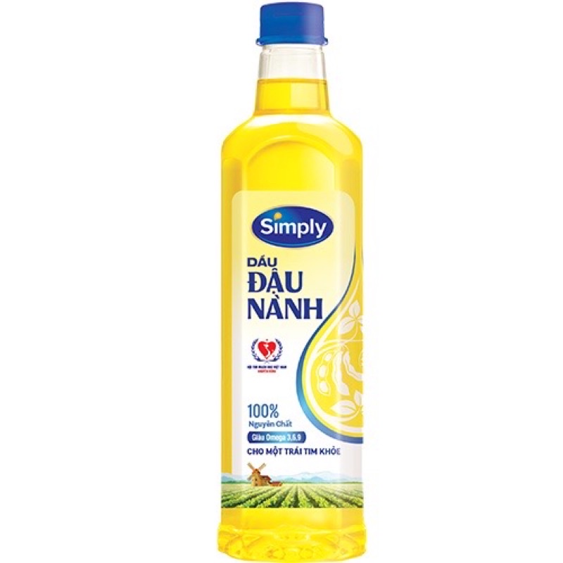 Dầu ăn simply 1L.
