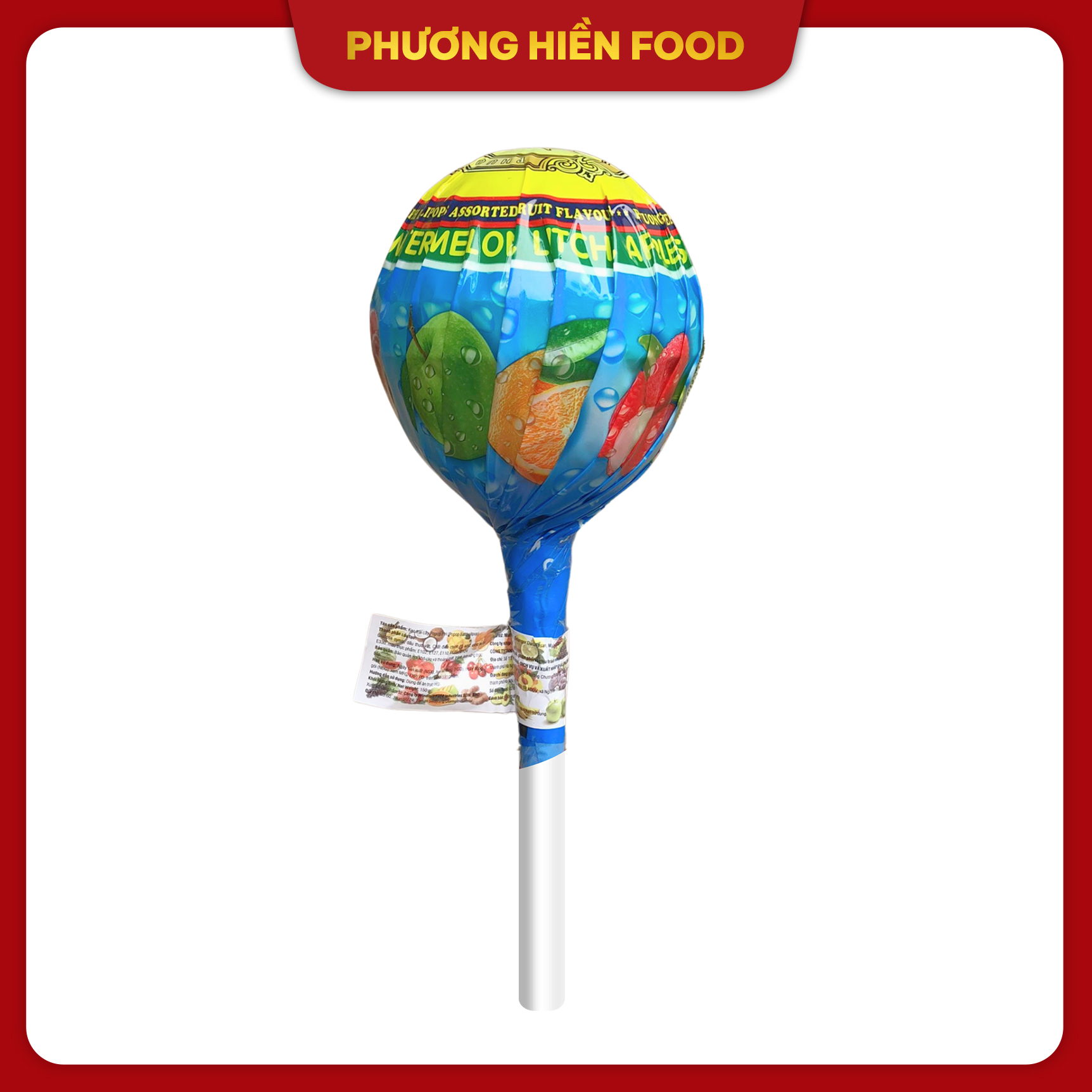 [ kẹo đồ chơi trẻ em ] Kẹo trái cây popop khổng lồ - 150g