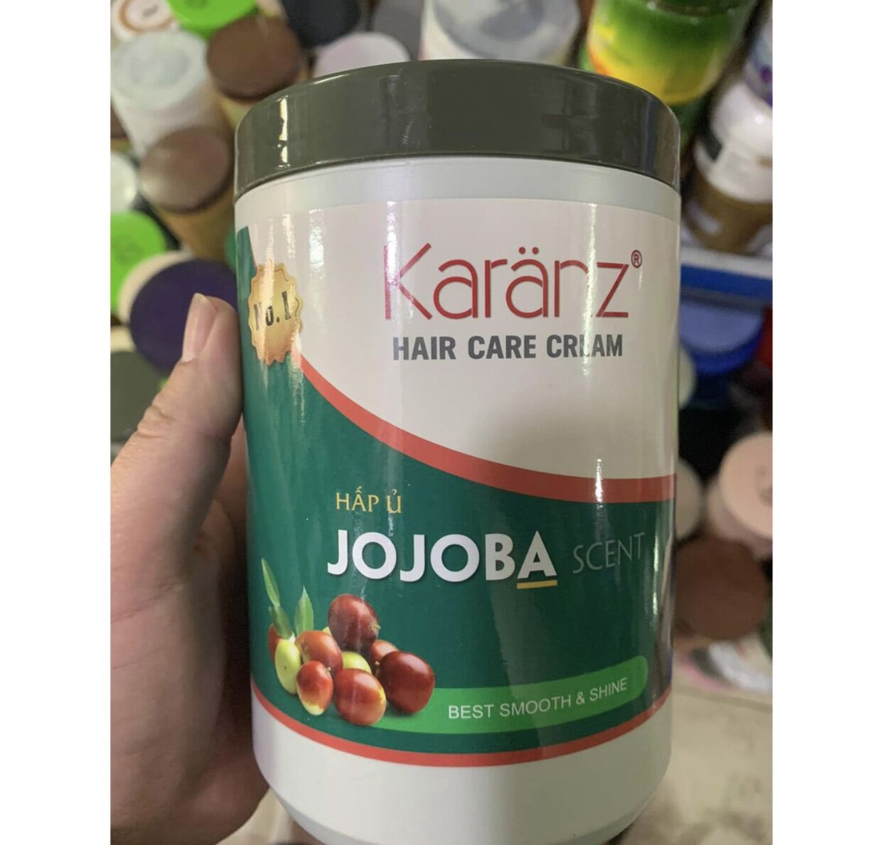 [Chỉ 7/3 Hoàn Tiền 15%]Hấp ủ tóc Kazanz JOJOBA 1000ml