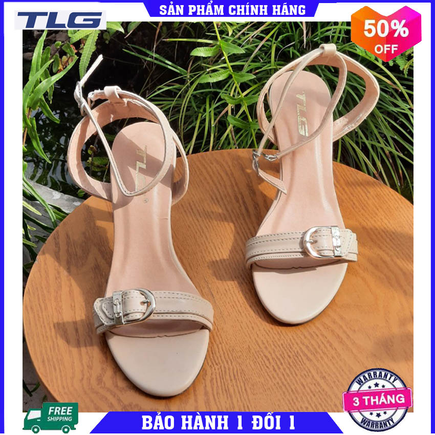 Sandal nữ cao gót Đồ Da Thành Long TLG 21294