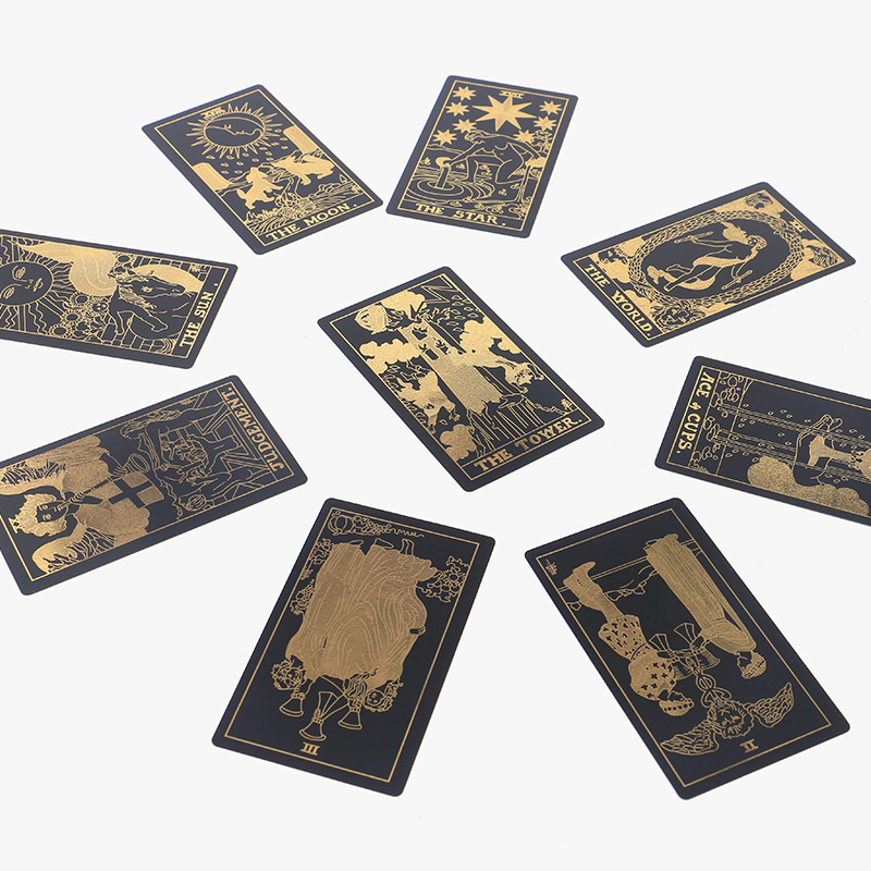 [Size Gốc] Bộ bài Gold foil Tarot phiên bản Cao Cấp