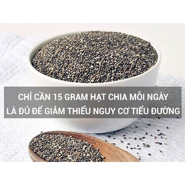 1 Kg Hạt Chia Úc Organic Chia Seeds (Mẫu Mới)