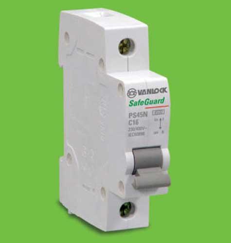 Cầu Dao Tự Đông 1 Cực Sino Vanlock - Model: PS45N