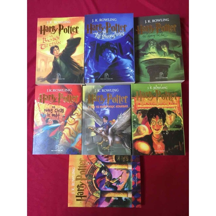Sách - Combo Harry Potter (Bộ 7 Cuốn)