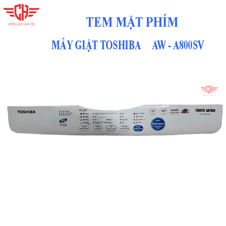 Tem phím máy giặt Toshiba E8960