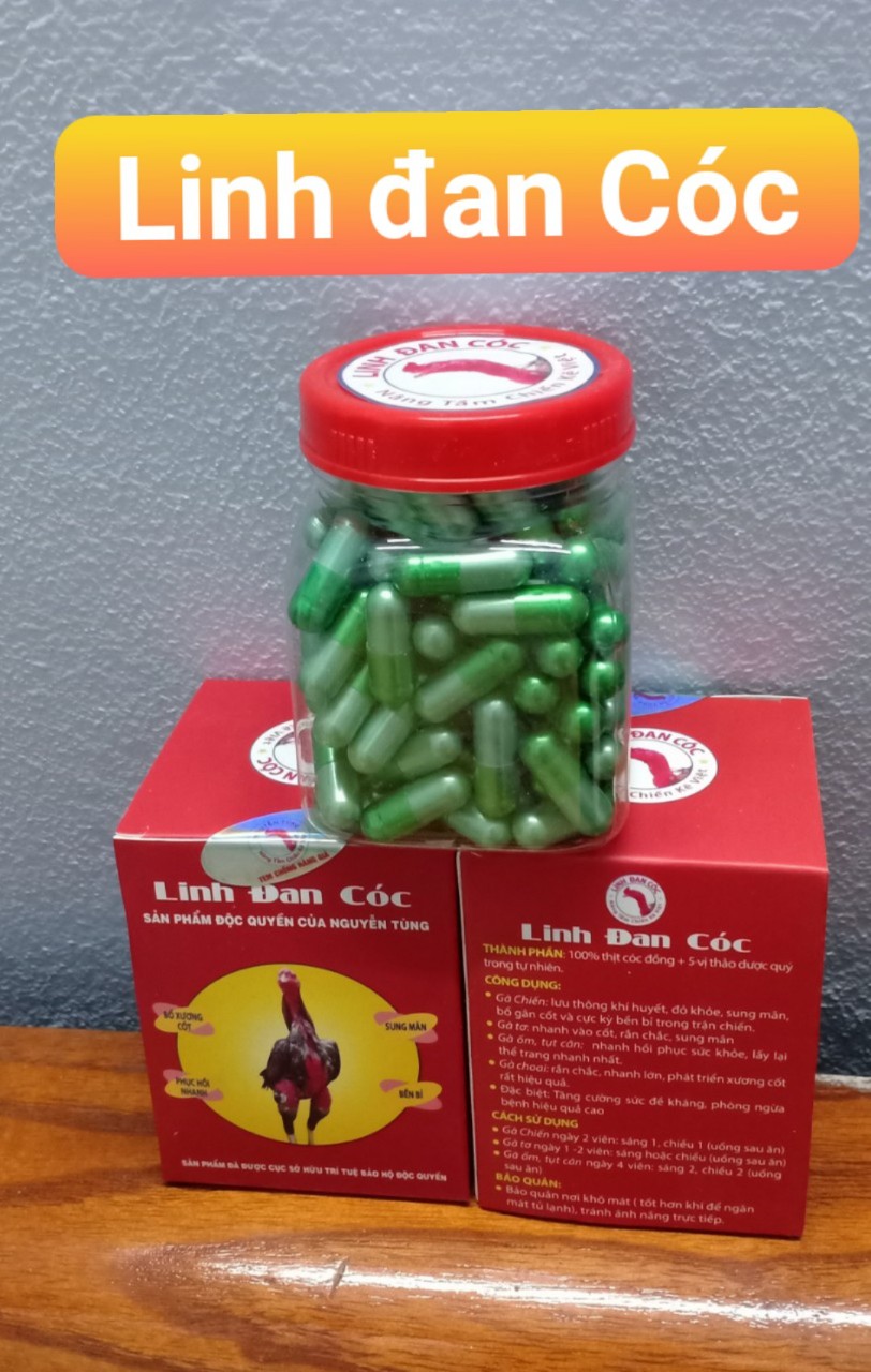 Linh Đan Cóc lọ 120 viên