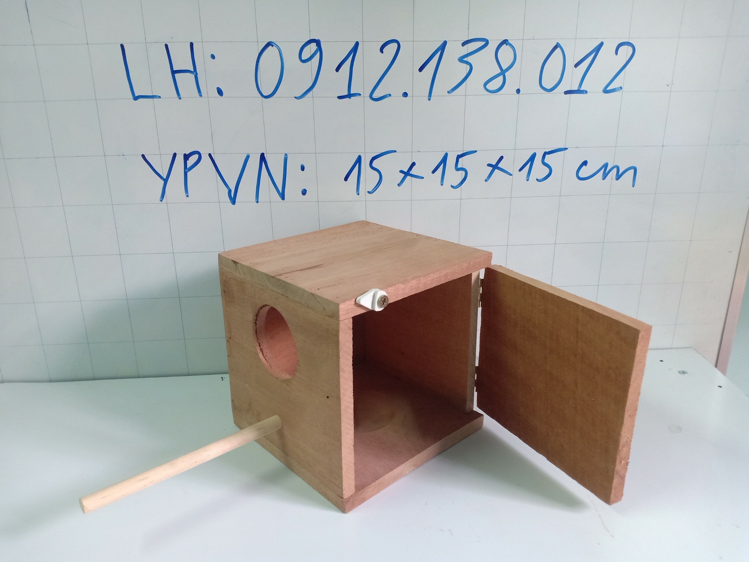 Tổ đẻ VẸT YẾN PHỤNG - KT 15*15*15 cm