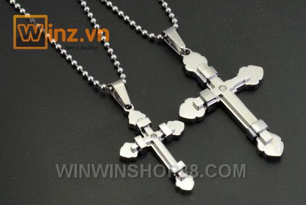 Mặt dây chuyền thánh giá MDC273 (Bạc)