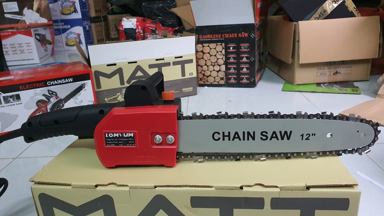 Máy Cưa Xích Điện CAO CẤP-công xuất 1280W