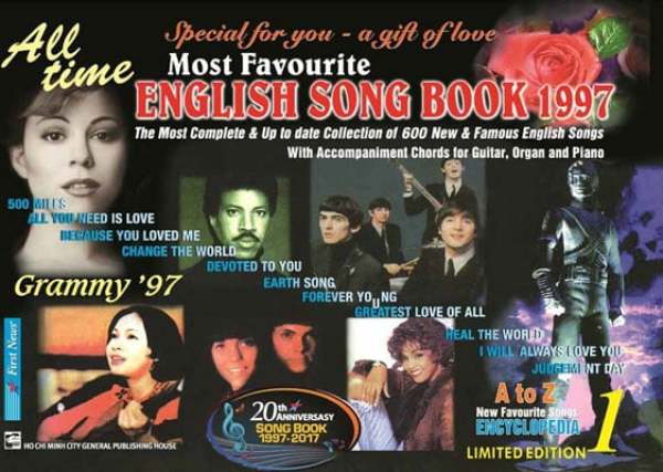 Fahasa - English Song Book 1997- Tập 1