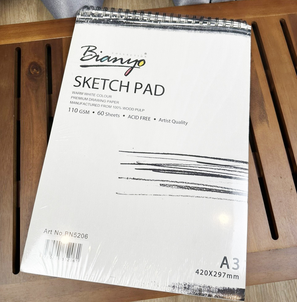 Sổ Vẽ Phác Thảo, Sketch Book Tập A5/A4/A3