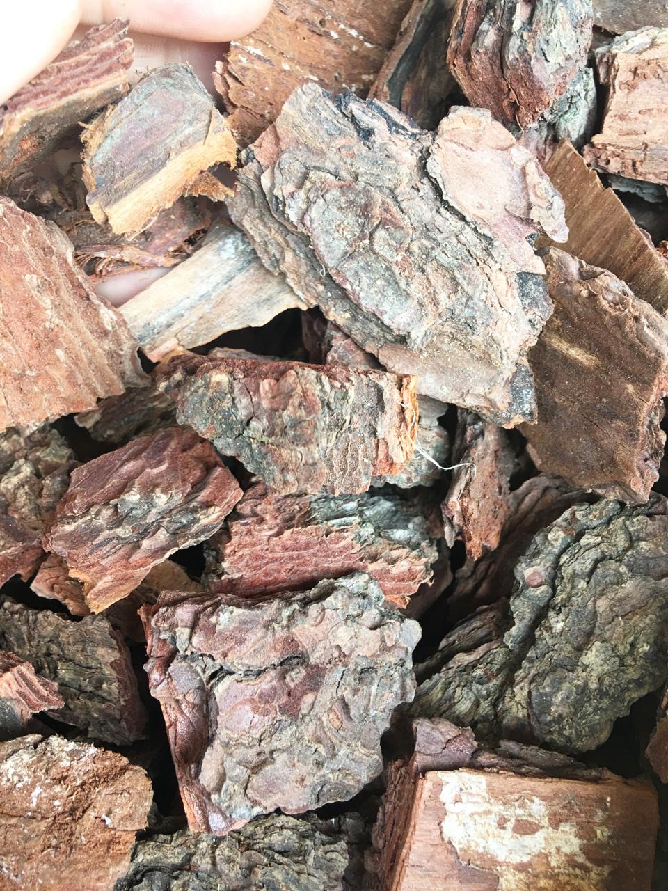 Vỏ thông trồng lan size 2-3 cm túi 1kg