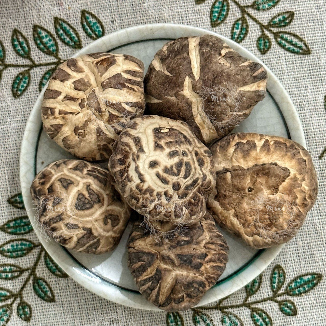 Nấm Đông Cô Khô (Nấm Hương Sấy Khô) size 4 phân - Túi 100gram