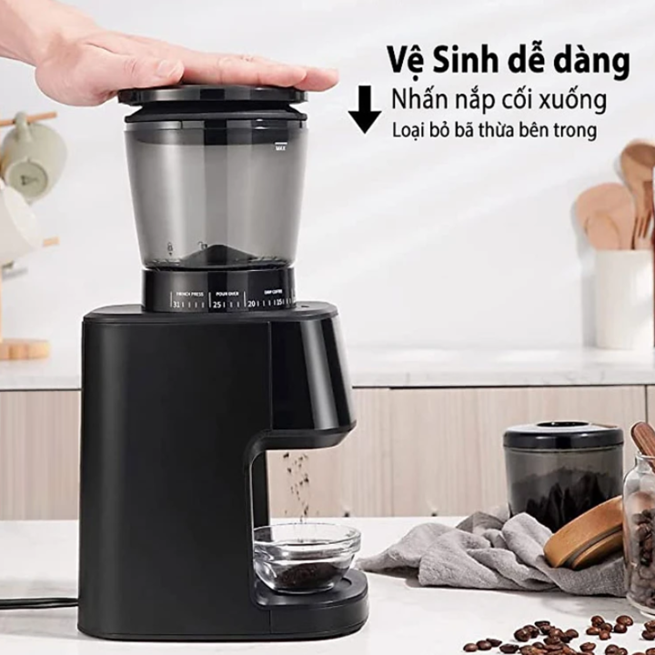 Máy xay hạt cà phê Espresso cao cấp Shardor BD-CG015