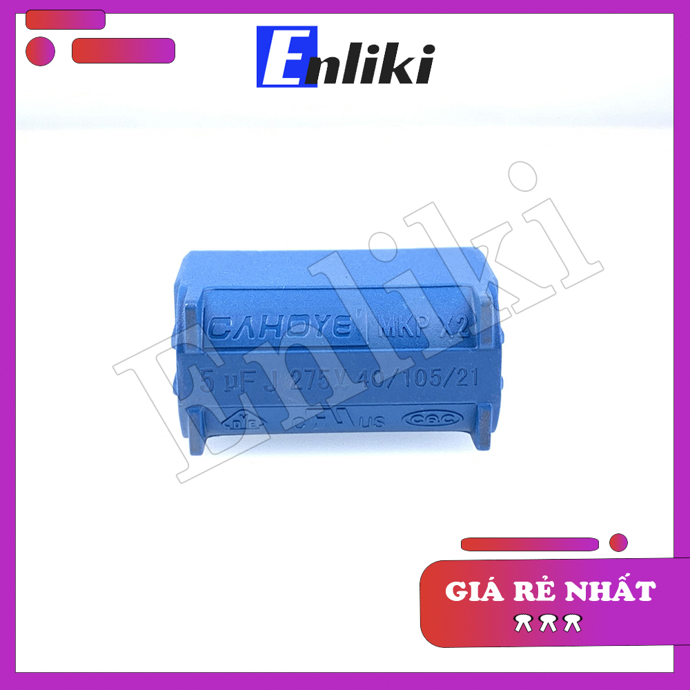 Tụ 5uF Bếp Từ CAHOYE 275VAC 400VDC