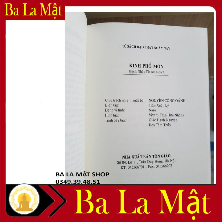 Kinh Phổ Môn Giảng Nghĩa ( BA LA MẬT SHOP )