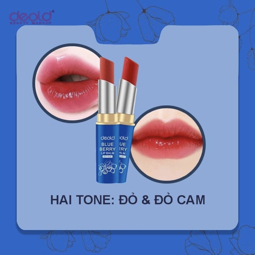 son dưỡng môi việt quất DEOLD chính hãng