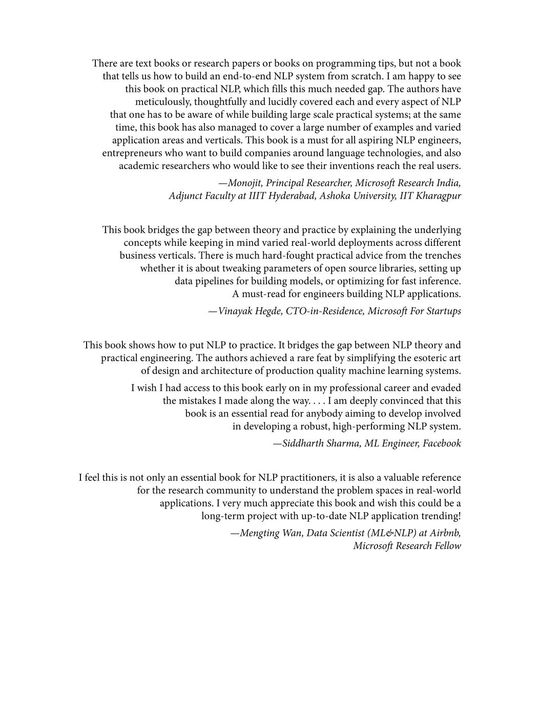 sách Practical Natural Language Processing A Comprehensive Guide to Building Real-World NLP Systems