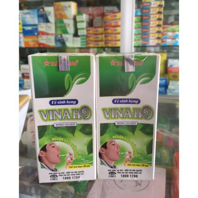 Xịt họng VINAHO dạng xịt - 20ml