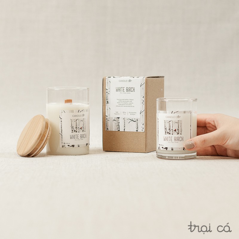 Nến thơm/Candle Cup tự nhiên -100gr