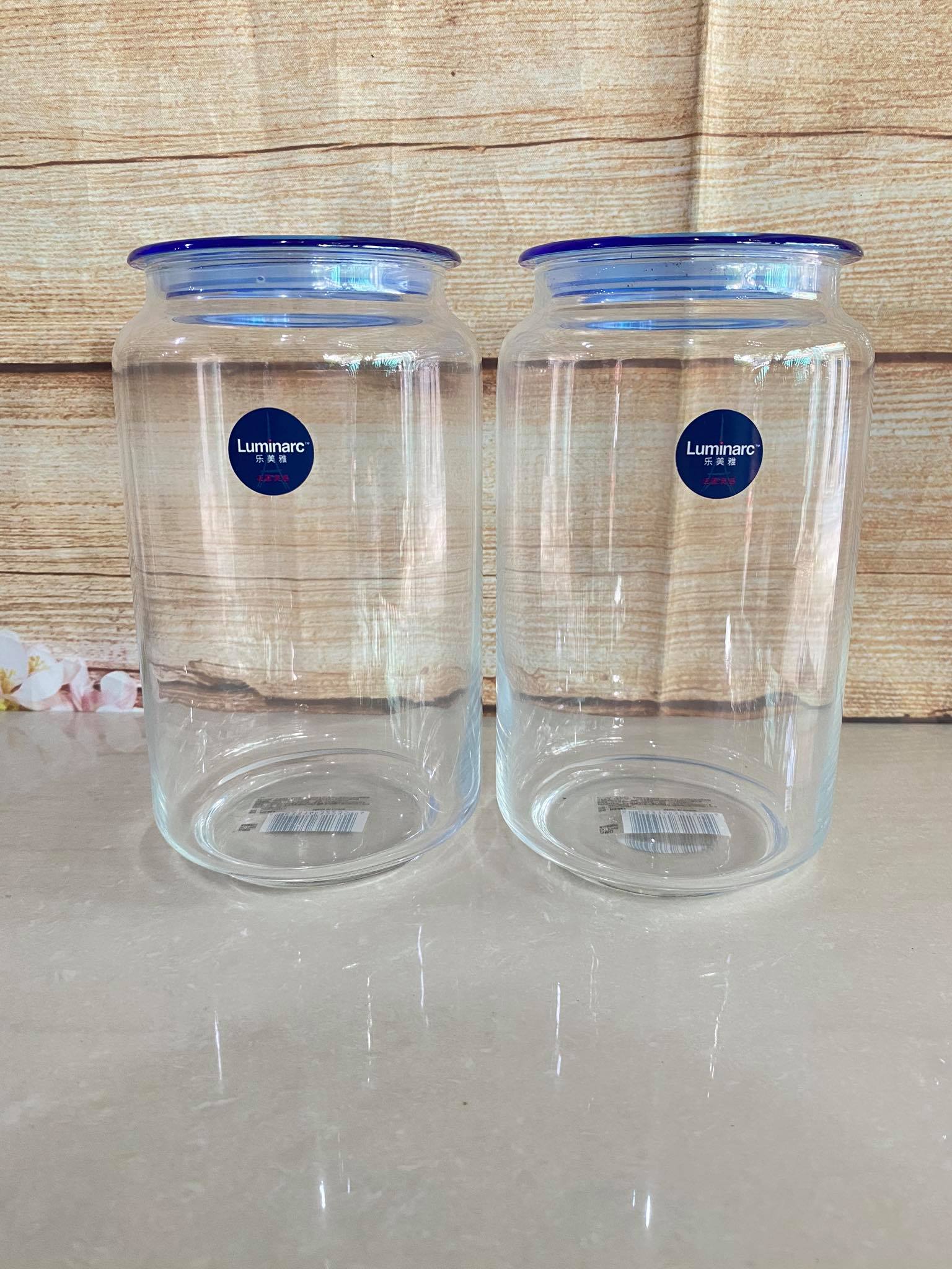 [HCM]COMBO 2 hủ thủy tinh Luminarc 1000ml