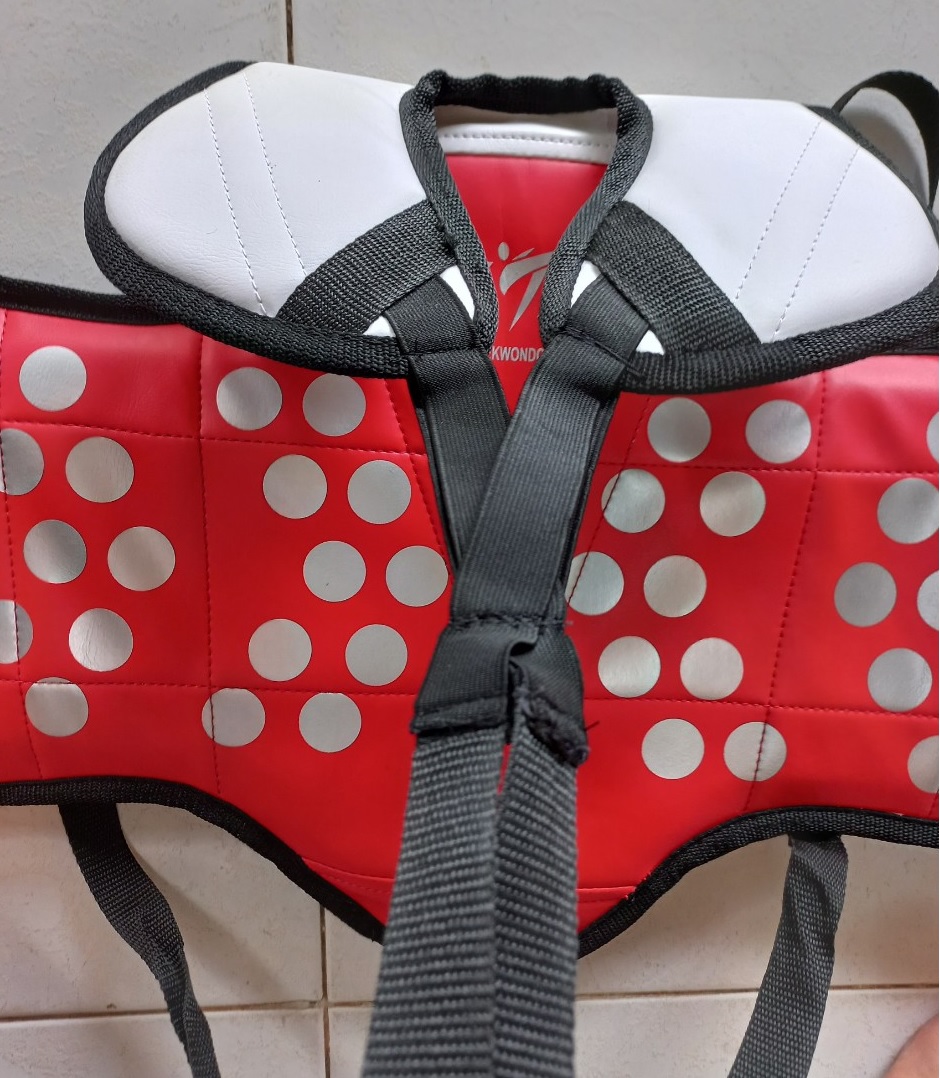 Giáp TaeKwondo Chấm Bi 2 Mặt