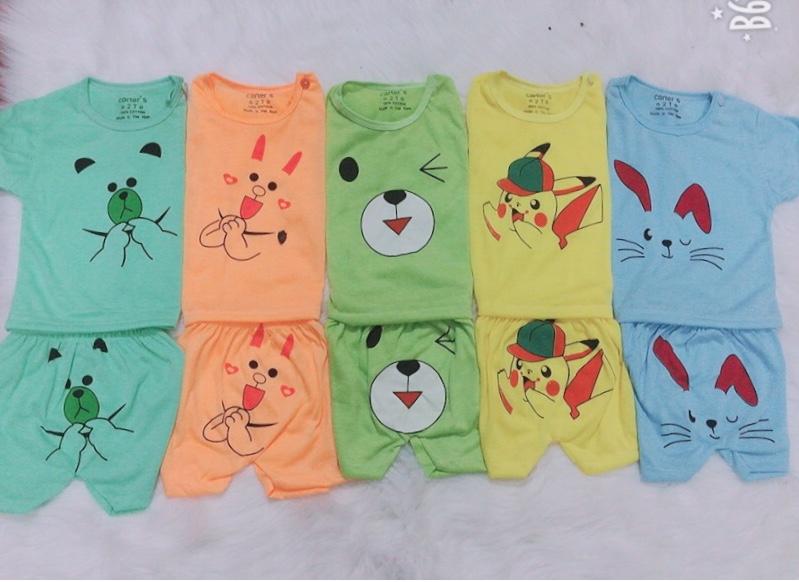 Sét 5 bộ cộc tay cảm xúc cho bé ( KÈM QUÀ TẶNG )