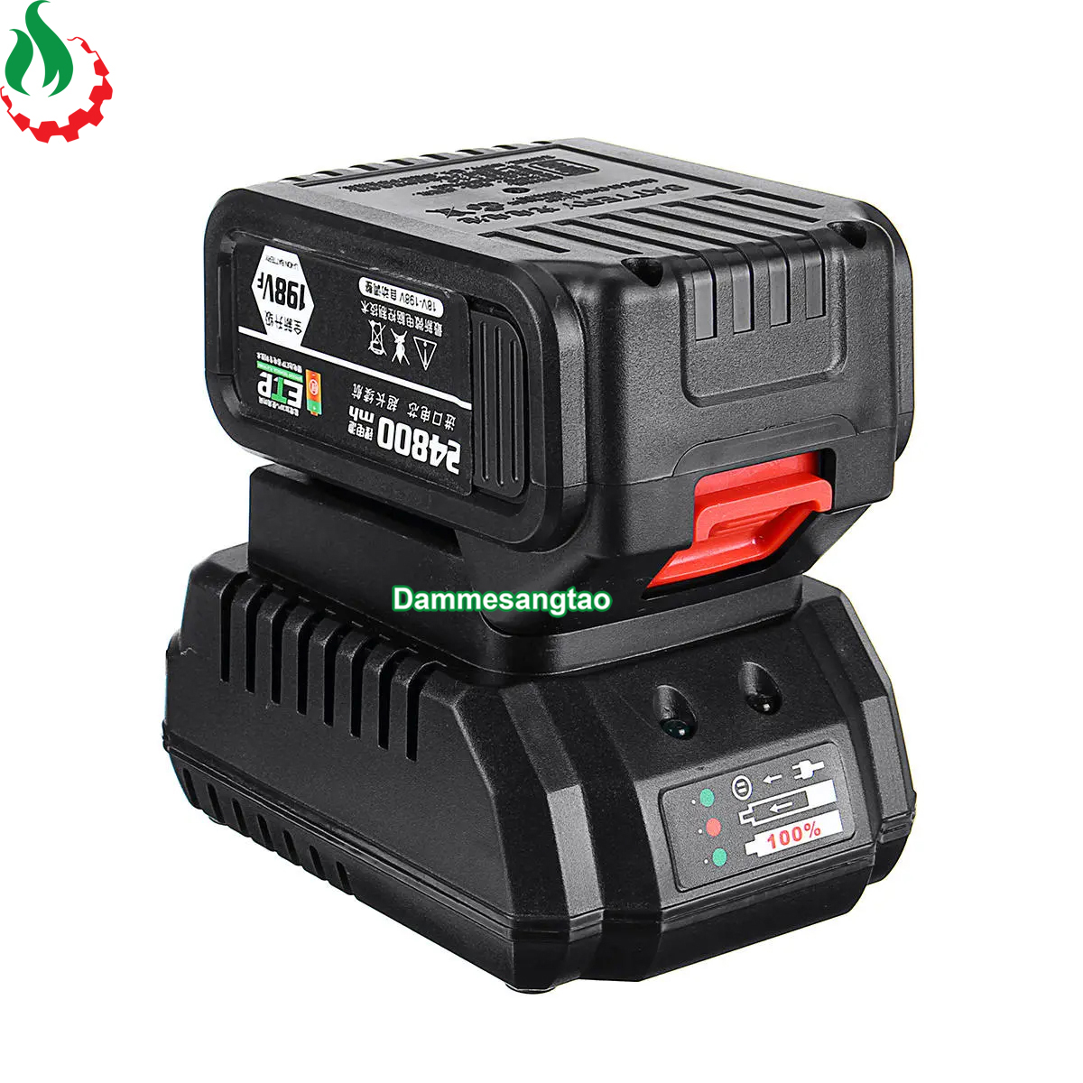 Sạc đế Makita 18V 5S 2A Li-ion dùng mạch Sạc Adapter