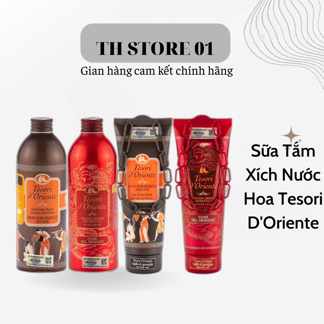 Sữa Tắm Xích Nước Hoa Tesori D'Oriente, 250ml-500ml [HÀNG CHÍNH HÃNG]