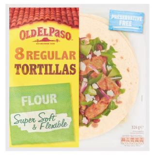 Bánh cuộn Tortilla Old EL Paso 8 Mini Flour Super soft & Flexible thumbnail