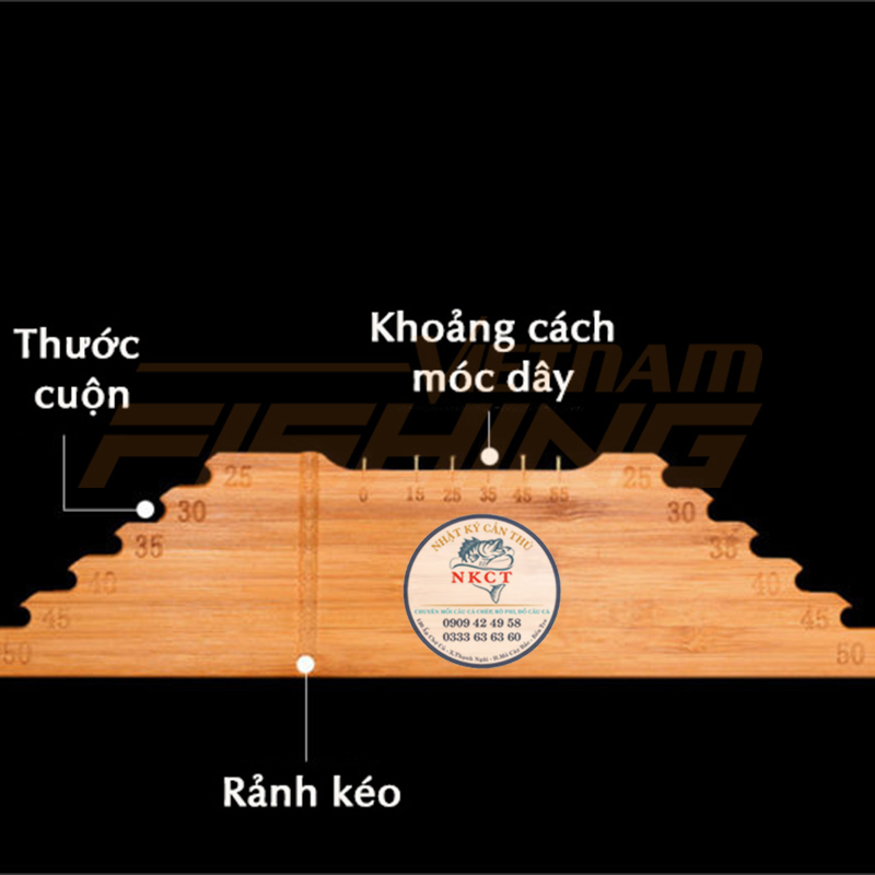 Thước đo thẻo câu đài