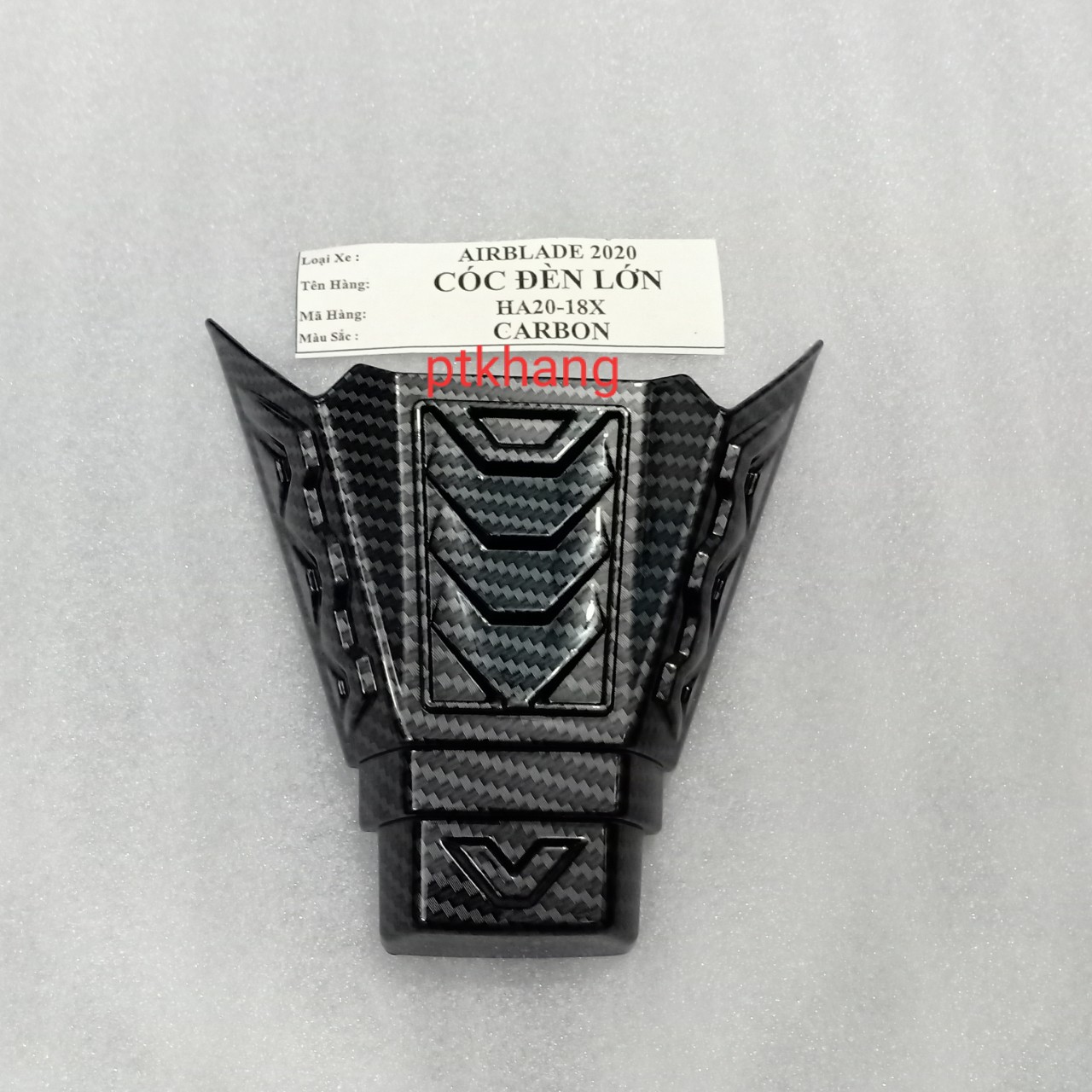 ỐP CÓC ĐÈN XE AIR BLADE 2020-2023 CARBON