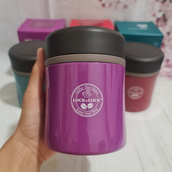 bình ủ cháo lock&lock 450ml - bình ủ cháo lock&lock