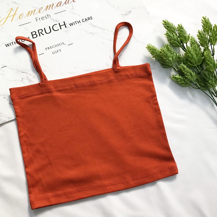 Áo 2 dây Sợi Bún  croptop từ 35-55kg