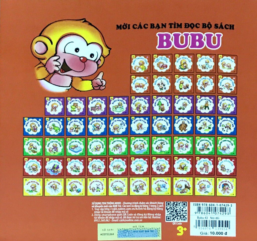 Fahasa - Bubu Tập 43: Nói Dối